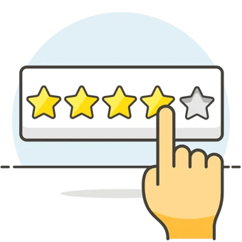 selecting a rating