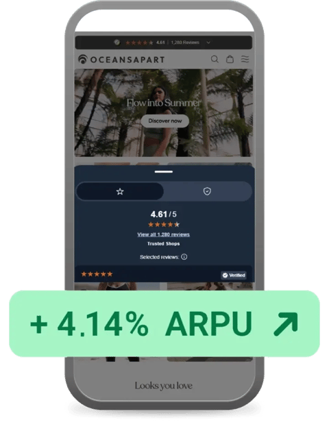OCEANSAPART +4.14% ARPU