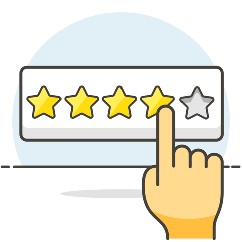 handing selecting a star rating