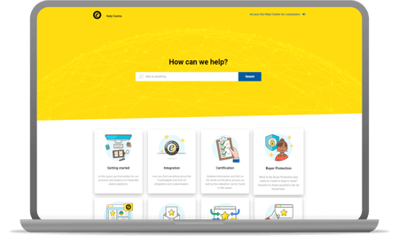 Trusted Shops Help Center homepage