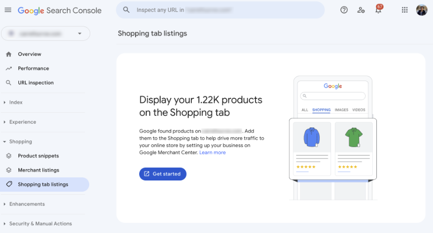 Google-Shopping-Tab-Listing