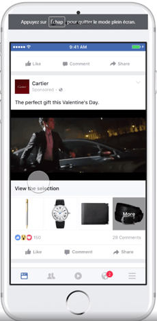 cartier facebook collection