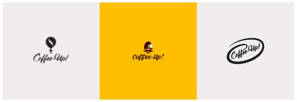 CoffeeUp 3 logos