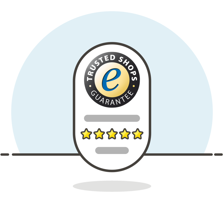 trusted shops trustbadge illustration