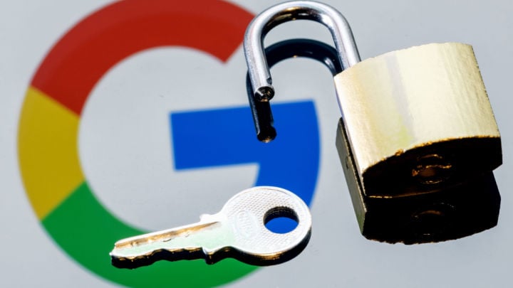 google lock and key