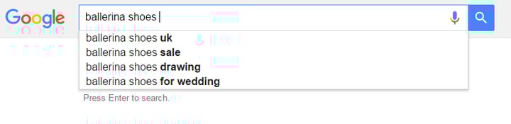 Google suggest