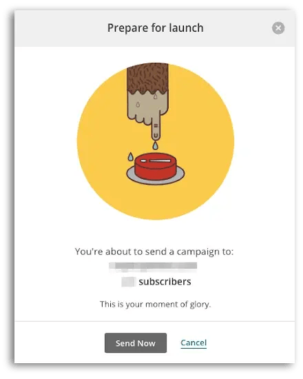 monkey palm ready to push red button