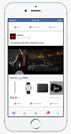 cartier facebook collection