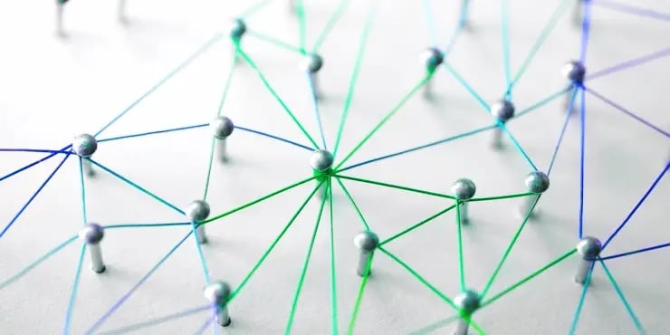 network of wires creating complicated web