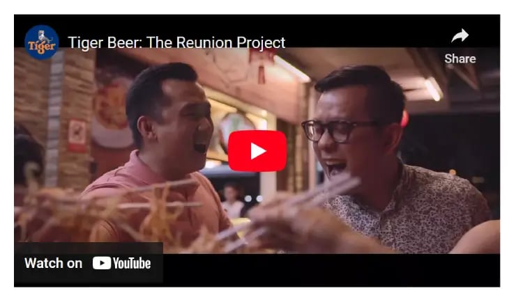 thumbnail for tiger beer spring festival commercial