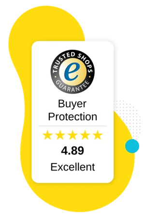 Trustbadge with Trustmark and Buyer Protection