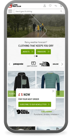 example of newsletter offer