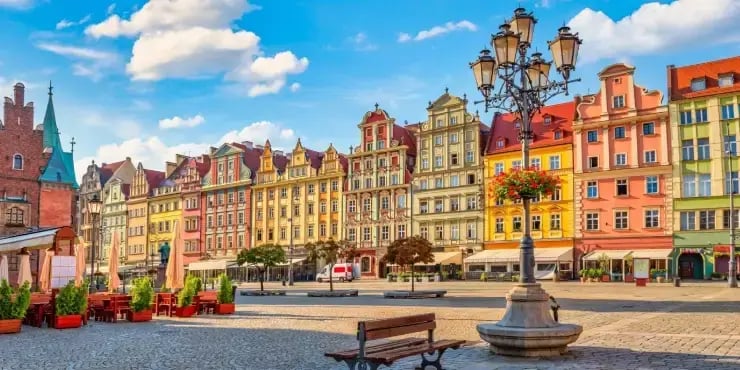 a beautiful Polish square