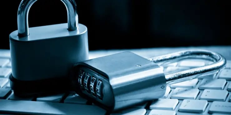 locks on a keyboard