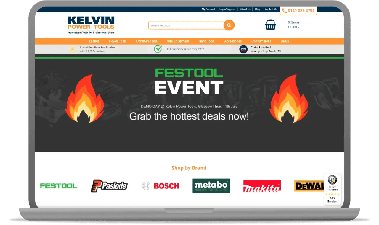 kelvin power tools trust-building