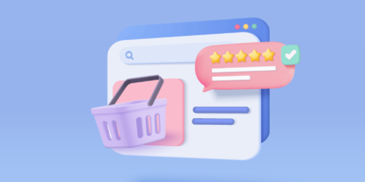 illustration of shop reviews