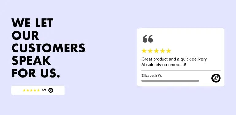 customer voice widget