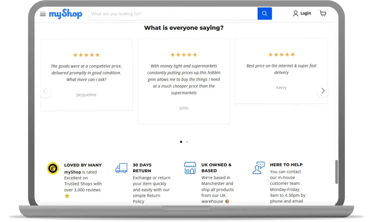 example-reviews-widget-homepage