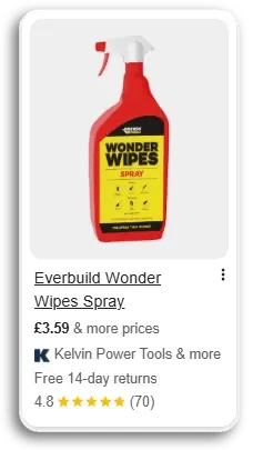 example-google-shopping-card