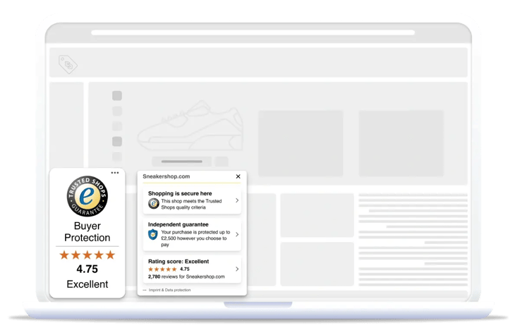 trustbadge opened