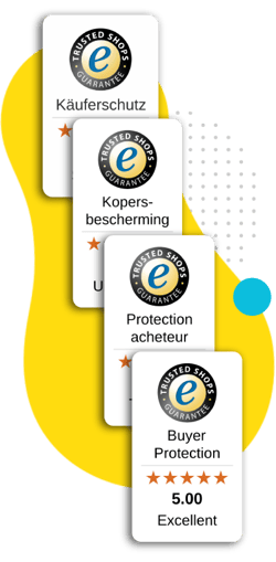 trustbadges in multiple languages