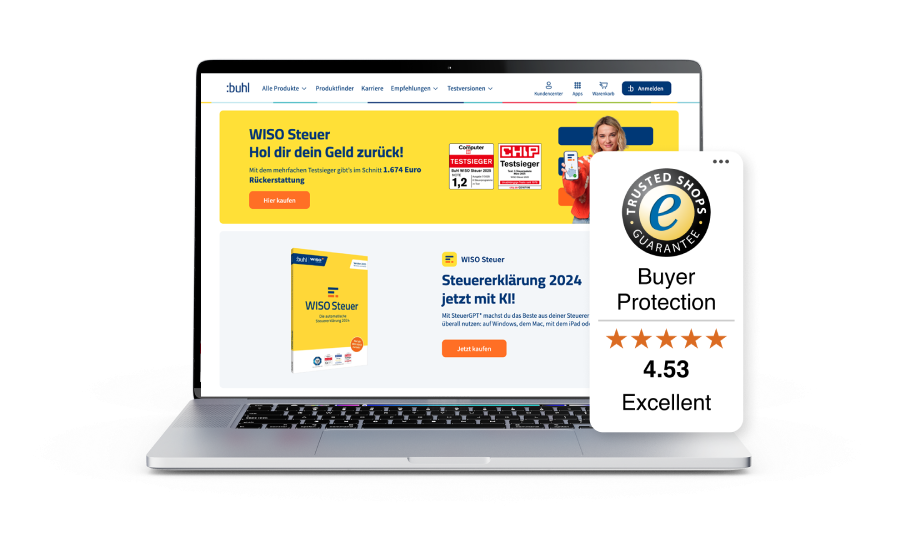 Trustbage on buhl homepage