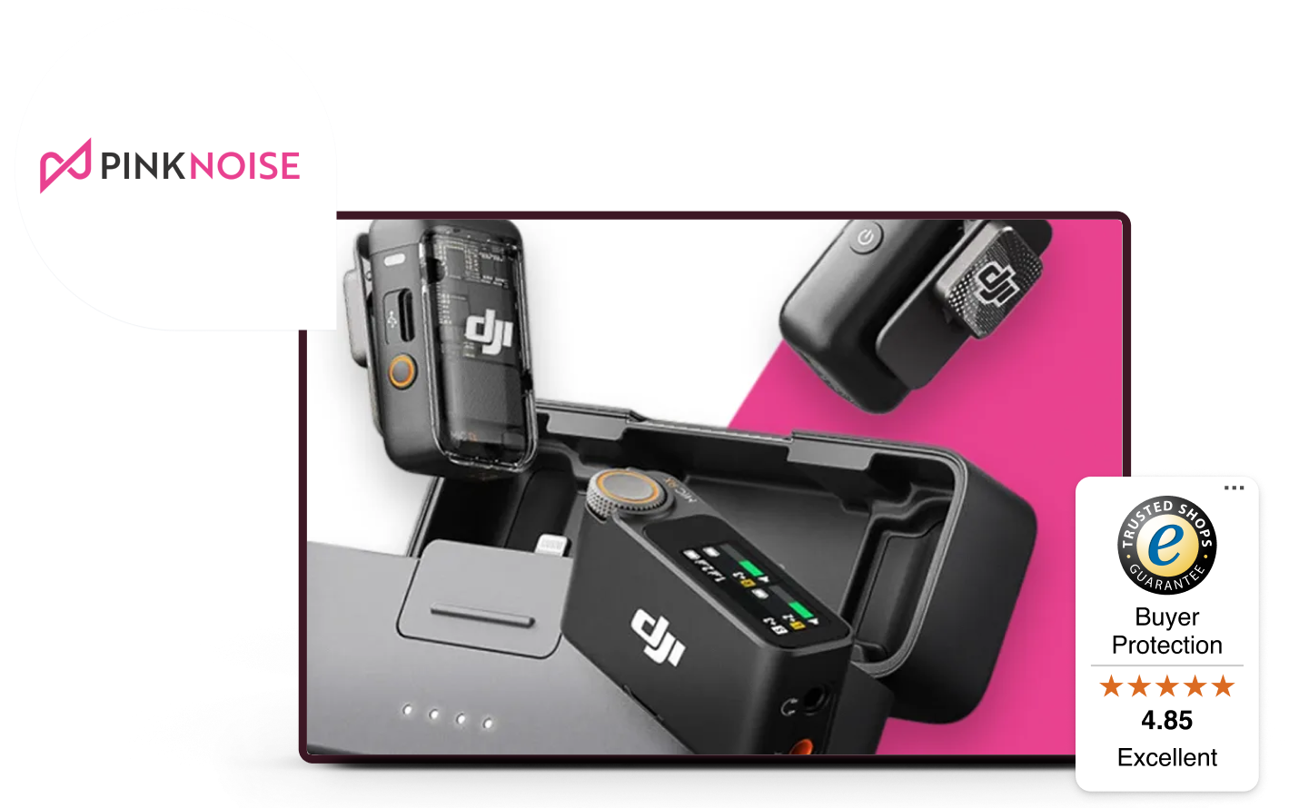 Pinknoise Systems & Trusted Shops