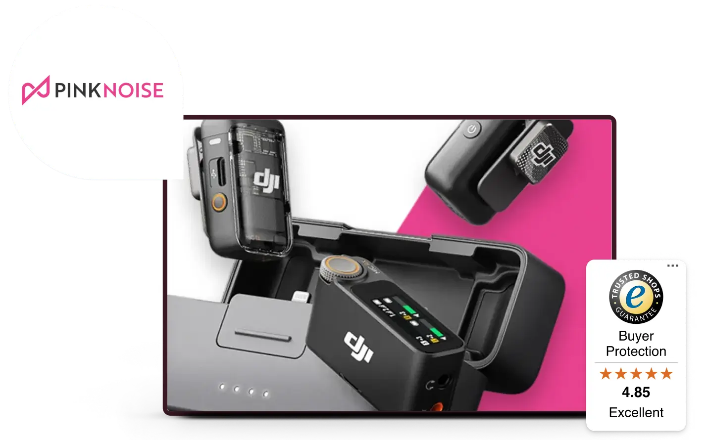 Pinknoise Systems & Trusted Shops