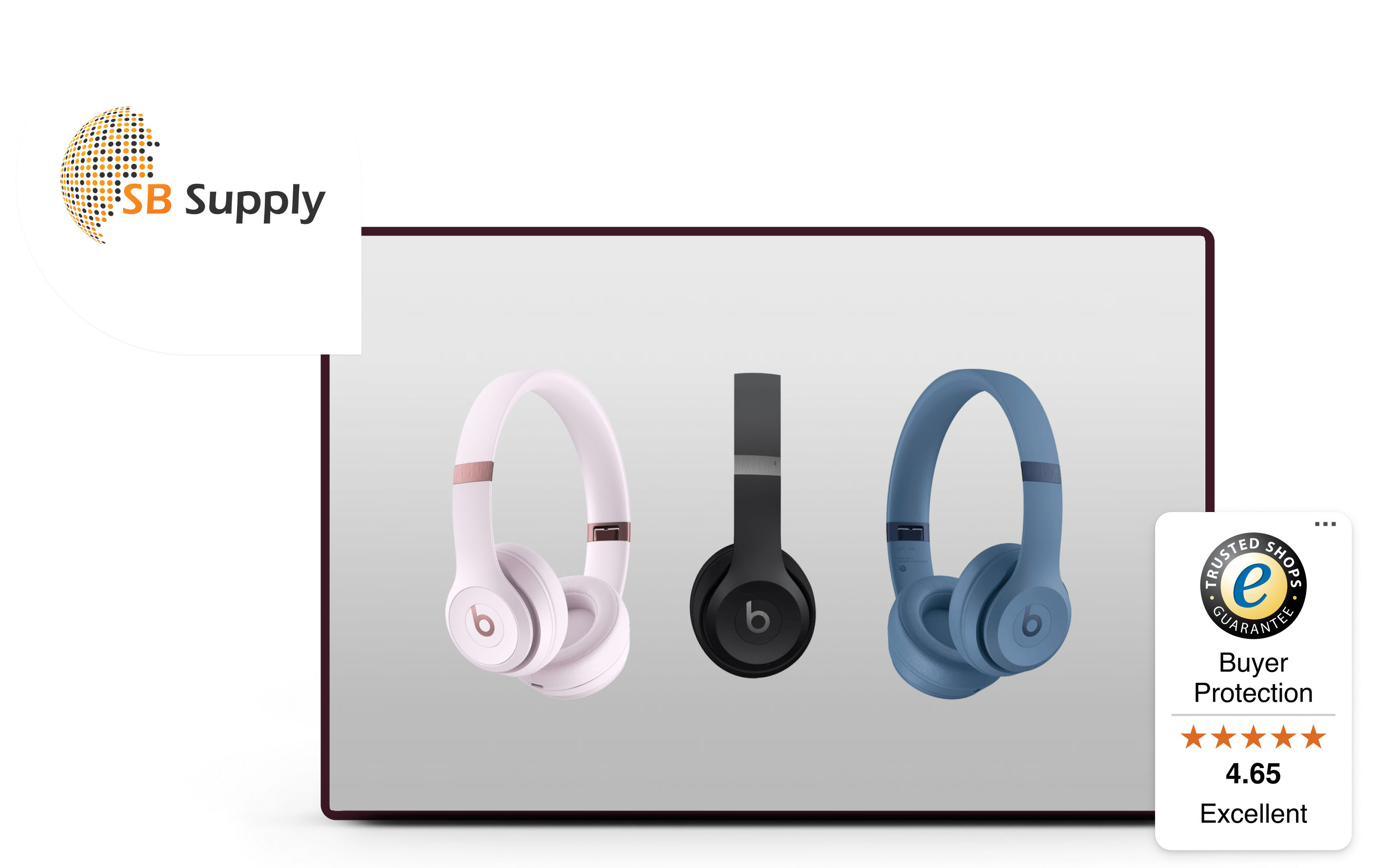 Trustbadge rating from SB Supply