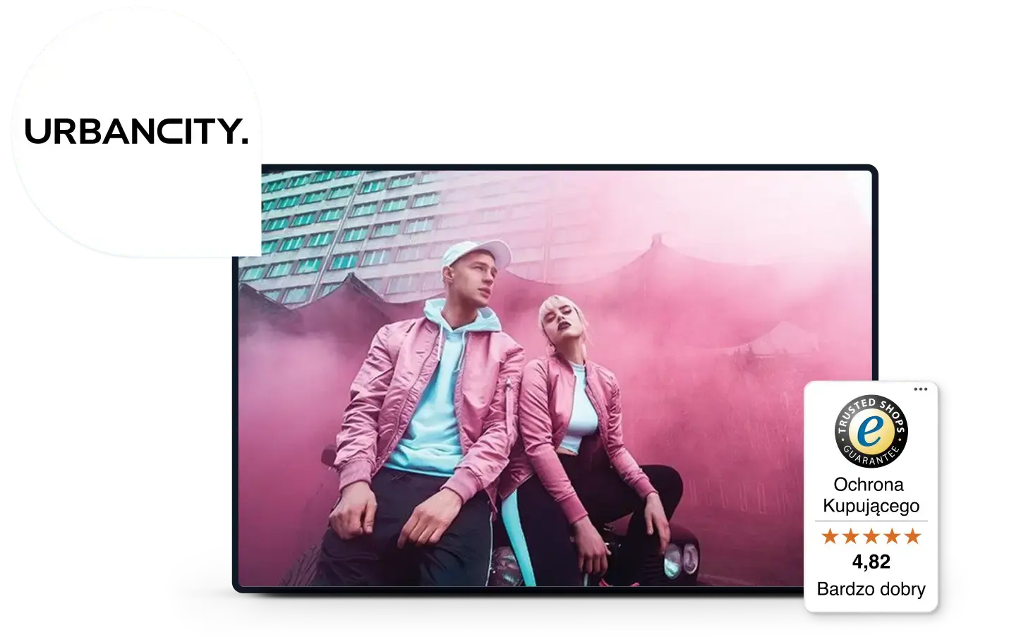 UrbanCity Trustbadge in Polish