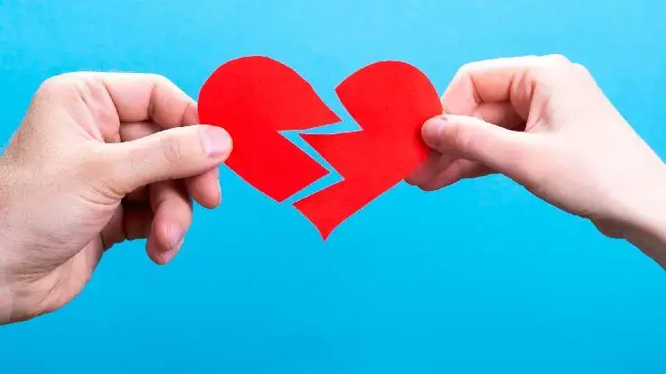 A broken heart